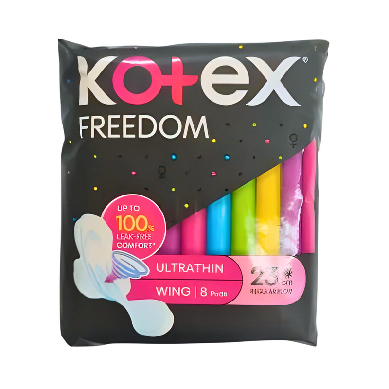 Kotex Freedom Ultrathin Napkin Day With Wings 23cm 8 Pads