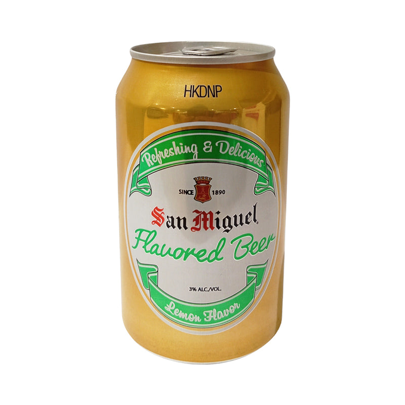 San Miguel Flavored Beer Lemon Can 330ml