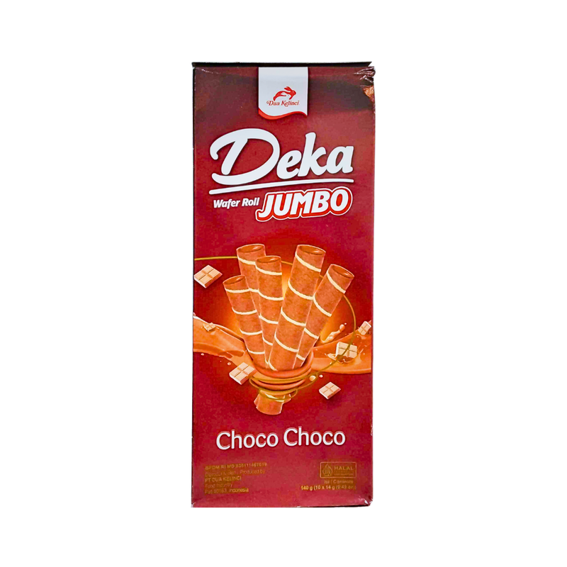 Deka Wafer Roll Chocolate Jumbo 140g