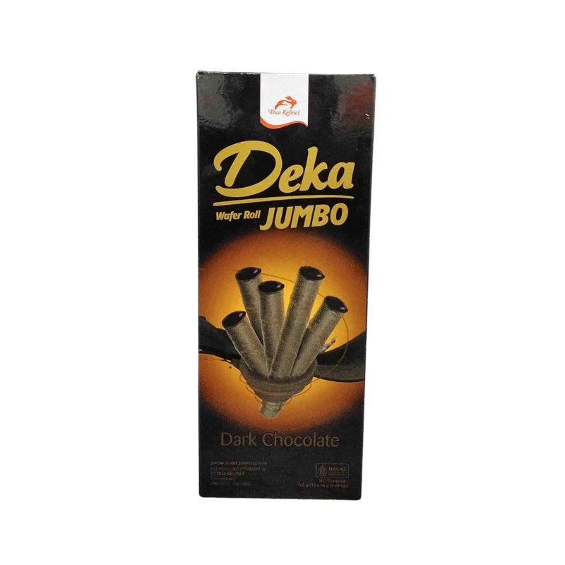 Deka Wafer Roll Dark Chocolate Jumbo 140g