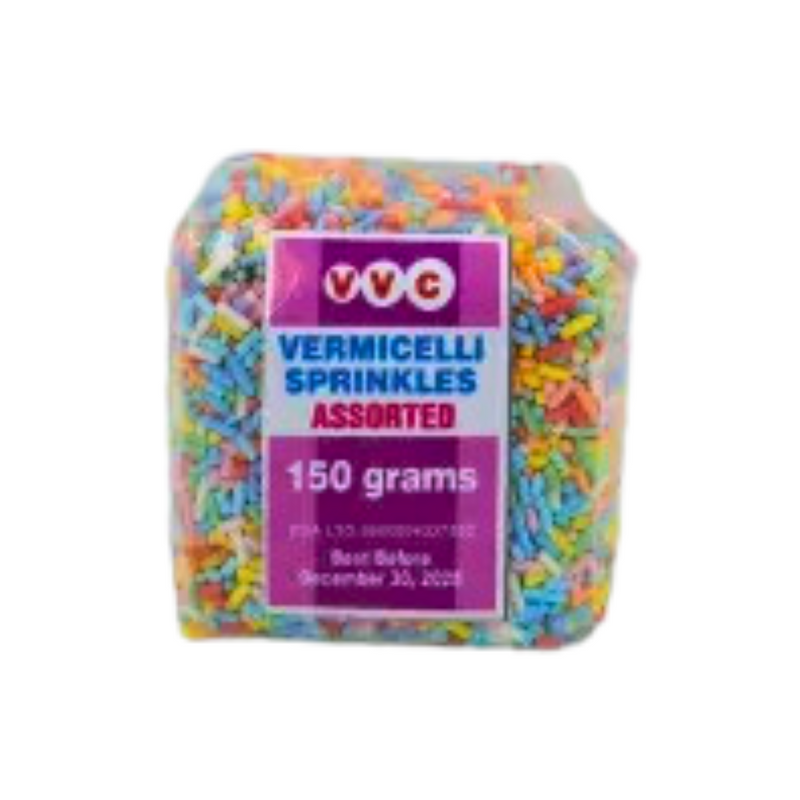 VVC Vermicelli Sprinkles Assorted 150g