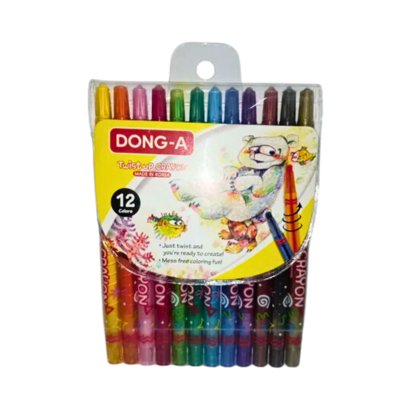 Dong-A Twist Up Crayon 12’s