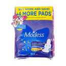 Modess All Night Sanitary Napkin With Wings Extra Long 20 Pads