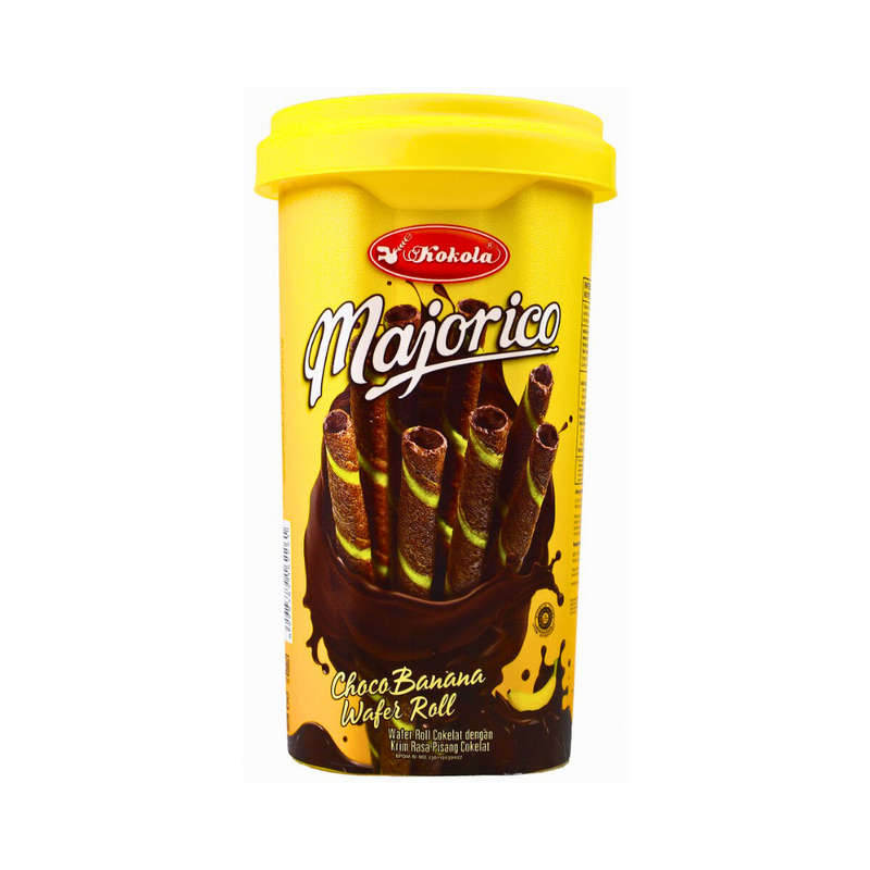 Majorico Wafer Roll Choco Banana 250g