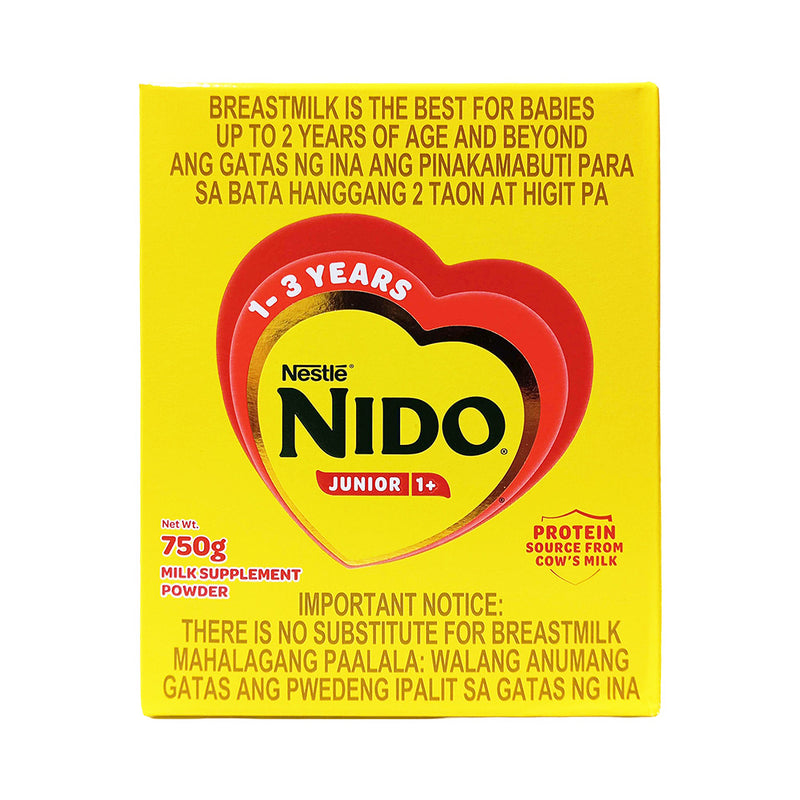 Nido Junior Milk Supplement 1-3 Years Old 750g