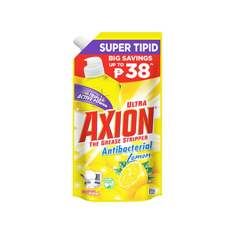 Axion Dishwashing Liquid Lemon 850ml