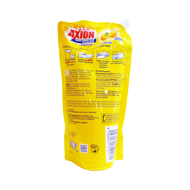 Axion Dishwashing Liquid Lemon 850ml