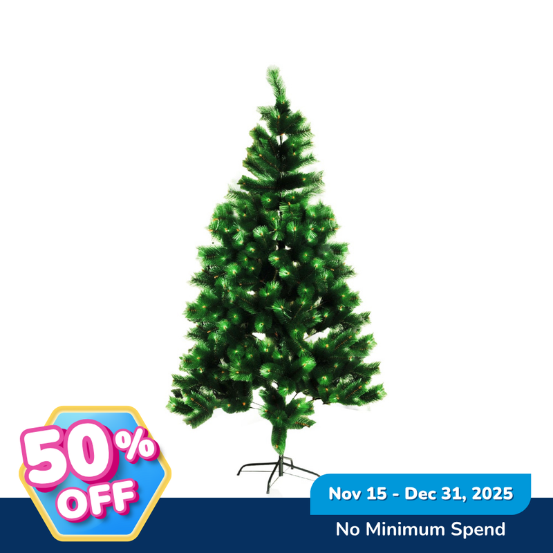 Ideal Living Needle Pine Christmas Tree 7ft