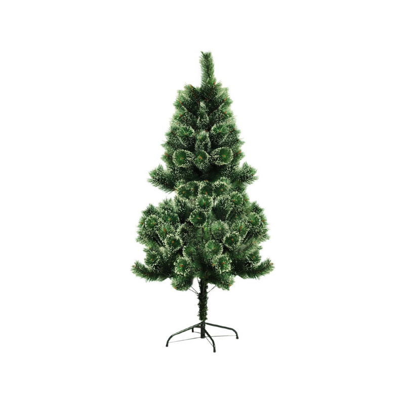 Ideal Living Needle Pine Christmas Tree With Snow Effect 5ft