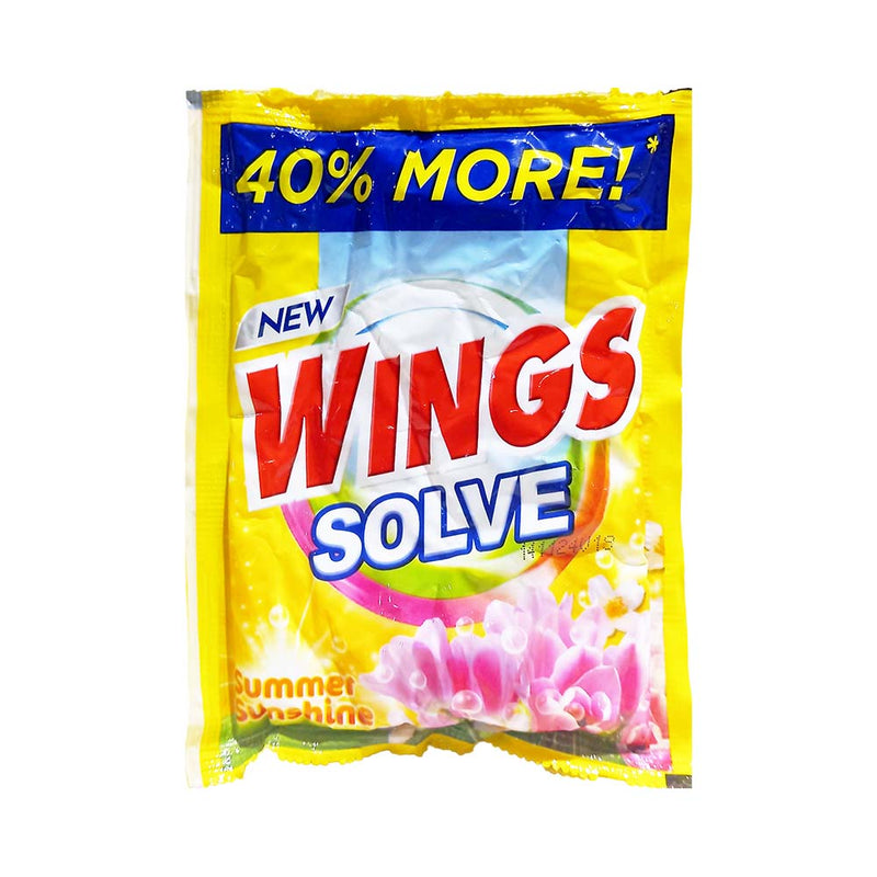 Wings Solve Detergent Powder Summer Sunshine 70g