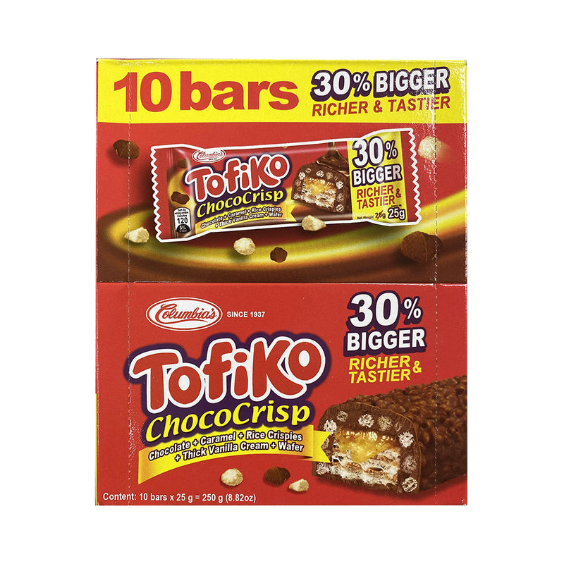 Columbia Tofiko Choco Crisp 25g x 10's