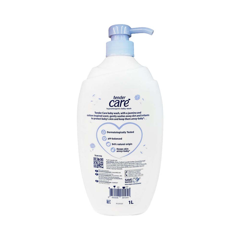Tender Care Baby Wash Jasmine Cotton Pump 1L