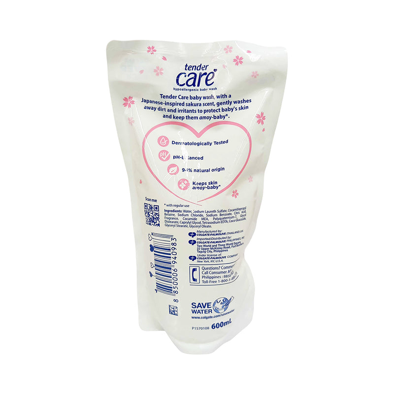 Tender Care Baby Wash Sakura Scent SUP 600ml