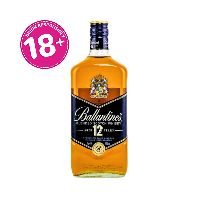 Ballantine's Gold Seal 12 Years Old Scotch Whisky 700ml