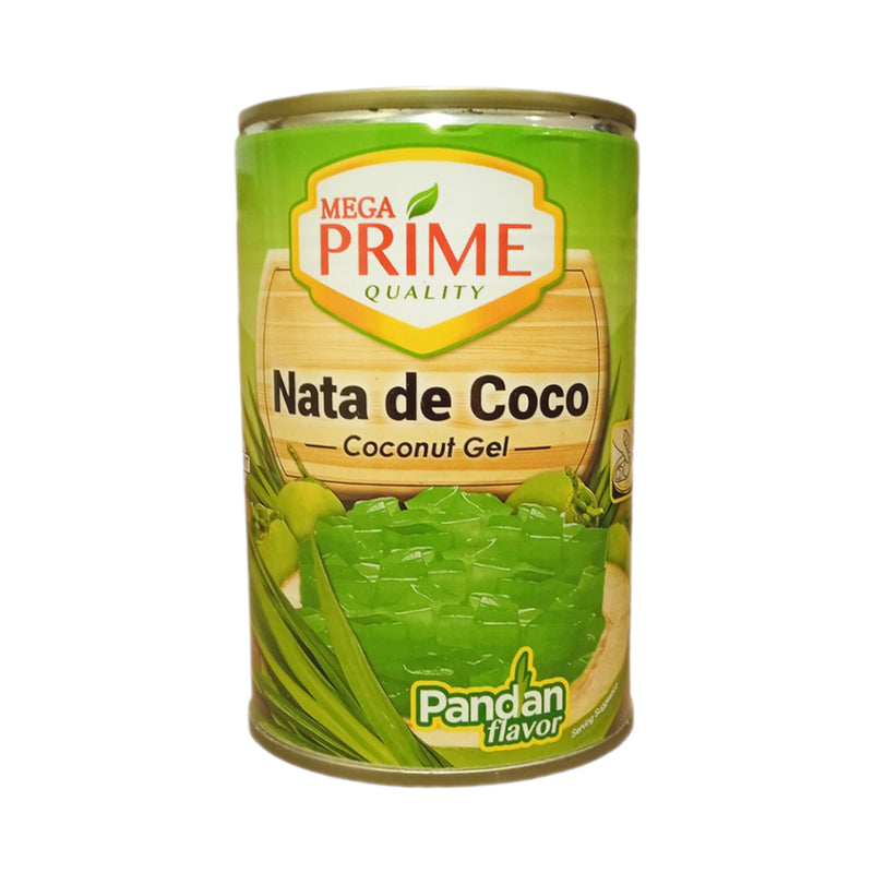 Mega Prime Nata De Coco Pandan 425g