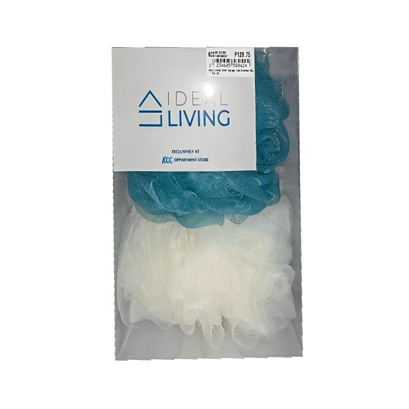 Ideal Living Bath Sponge Assorted 2's