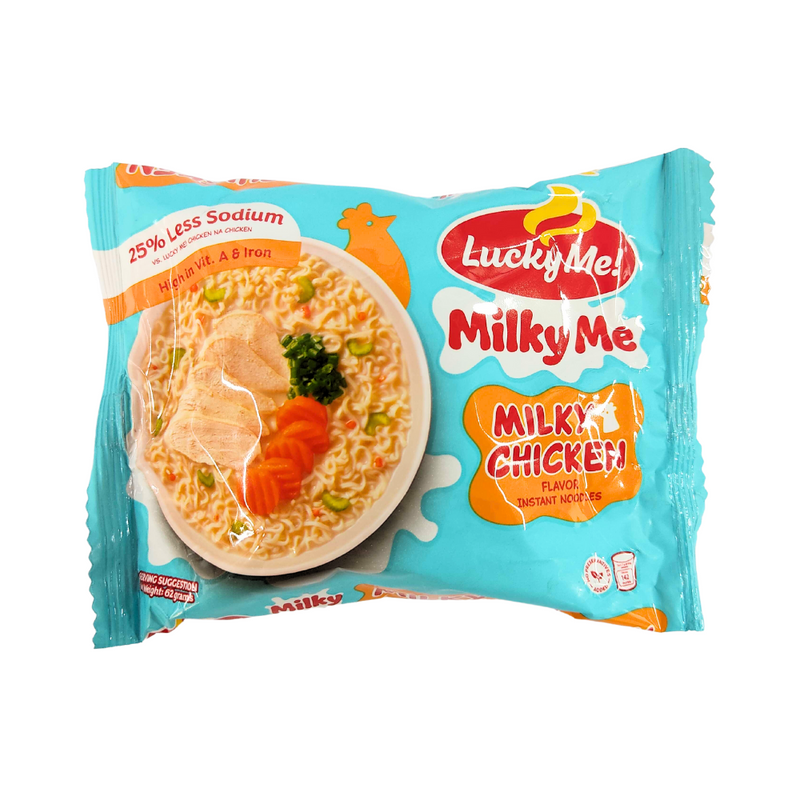 Lucky Me Milky Me Instant Noodles Milky Chicken 62g