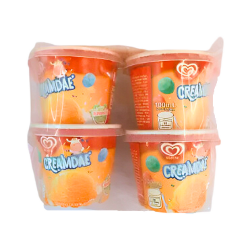 Selecta Cups Mango Creamdae 100ml x 4's