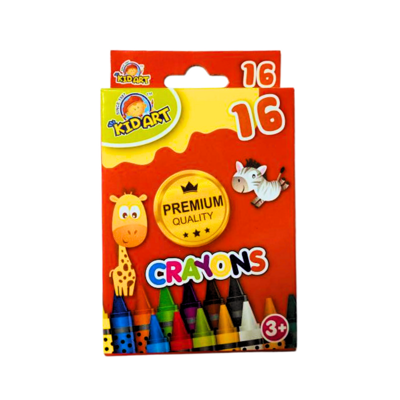 Kid Art Crayons 16’s