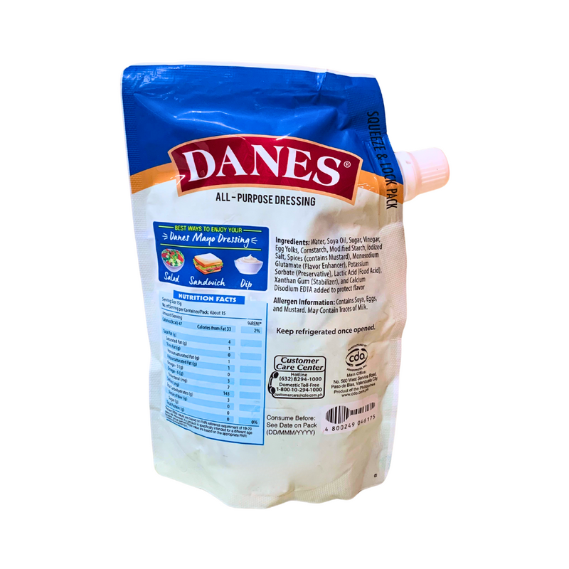 Danes Mayo Dressing All Purpose 220g