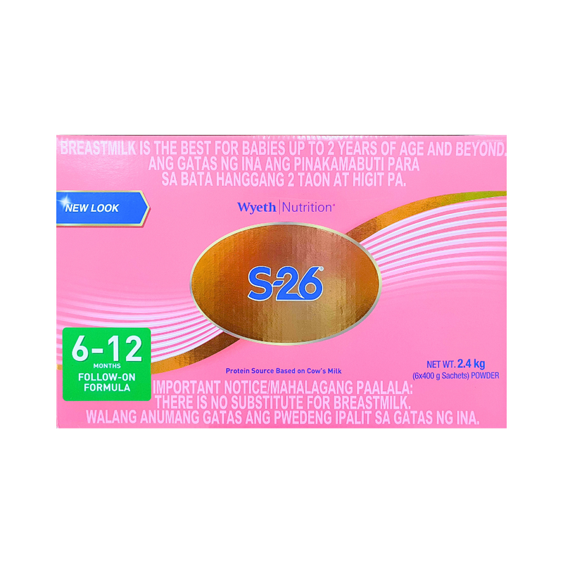 S-26 Two Follow-On Formula 6-12 Months 2.4kg