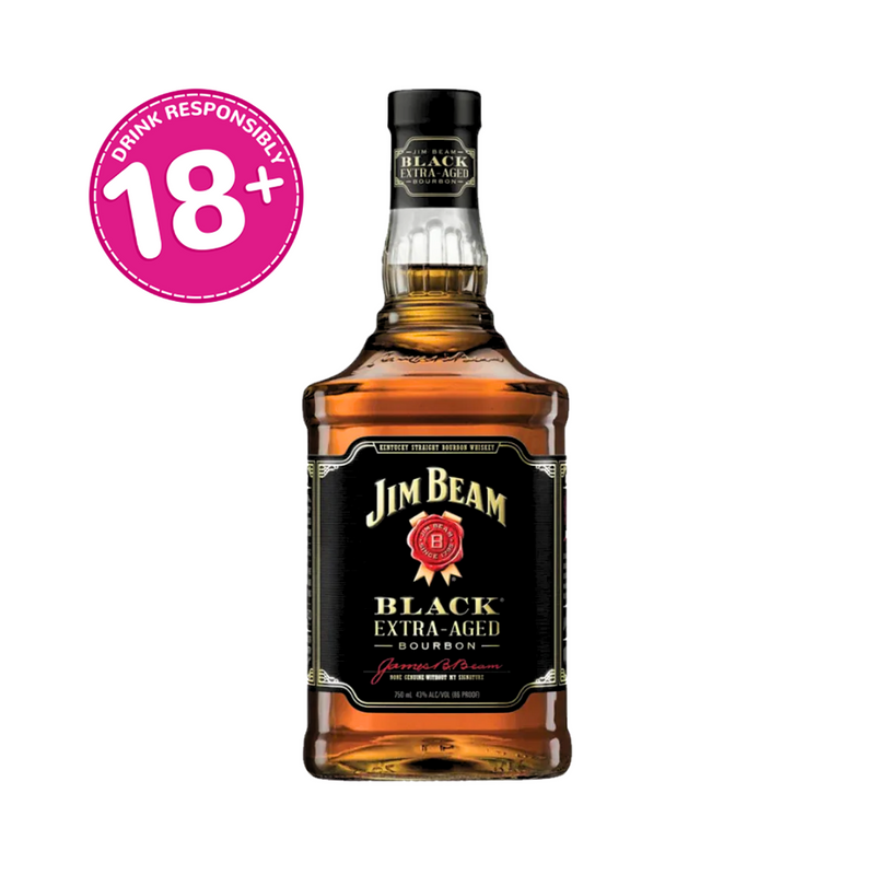 Jim Beam Black Extra-Aged Bourbon Whisky 700mL
