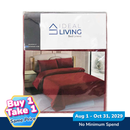 Ideal Living Plain Bedsheet Set Full 4's