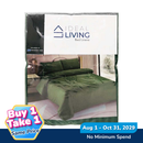 Ideal Living Plain Bedsheet Set Full 4's