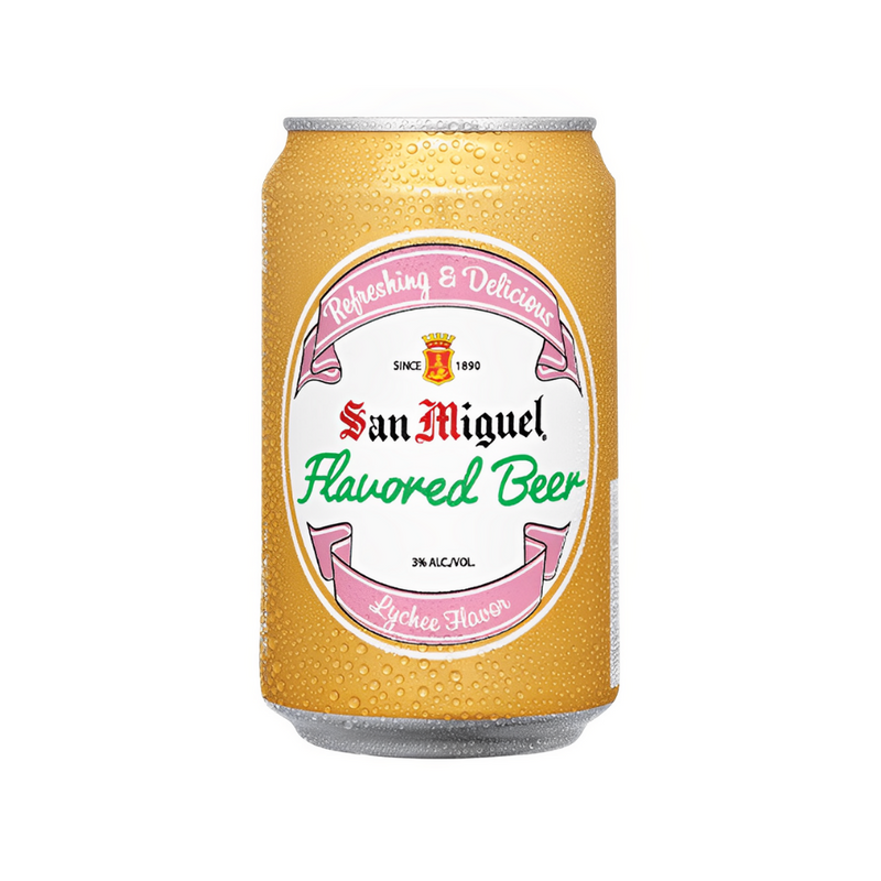 San Miguel Flavored Beer Lychee Can 330ml