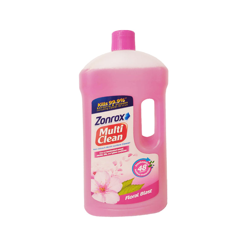 Zonrox Multi Clean Floral Blast Bottle 900ml