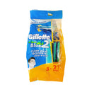 Gillette Blue II Flexi 5's + 2's