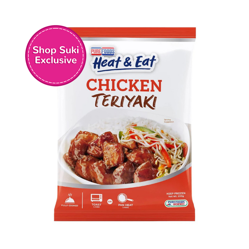 Purefoods Chicken Teriyaki Heat And Eat 200g