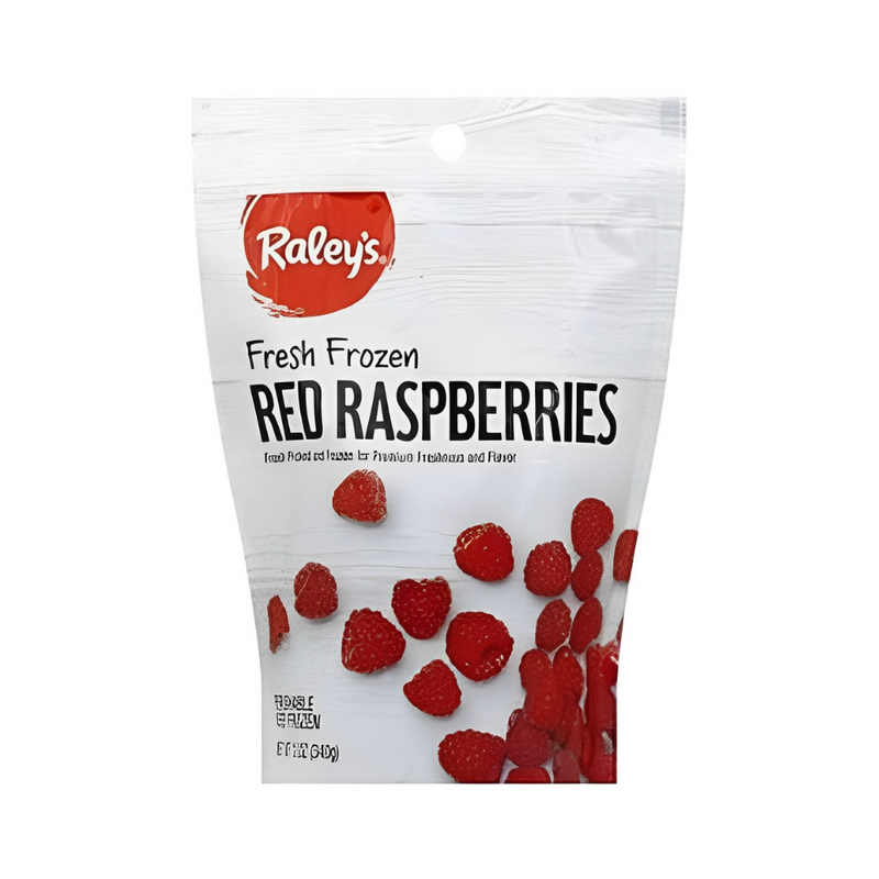 Raley's Red Frozen Raspberries 340g (12oz)