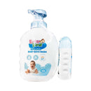 Baby First Nouveau BaBy Bath Wash Milk Scent 650ml + 110ml