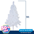 Ideal Living Needle Pine Christmas Tree White