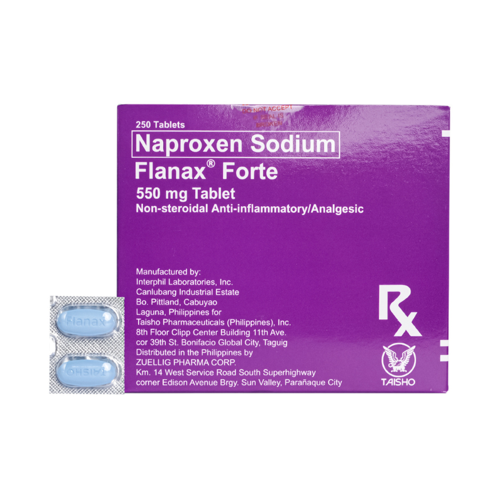 Flanax Forte 550mg Naproxen Sodium Tablet