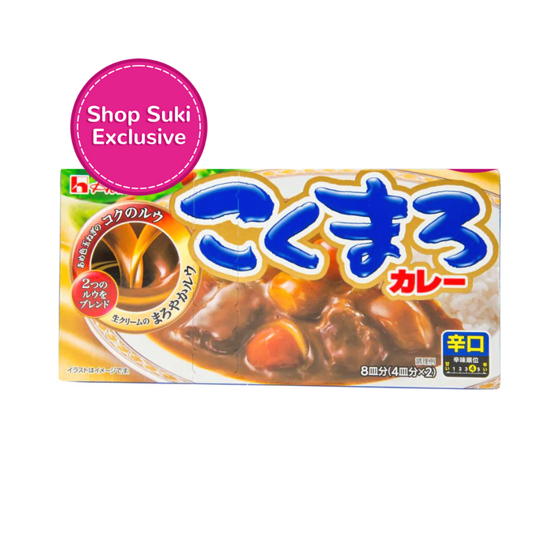 House Foods Kokumaro Japanese Curry Roux Sauce Hot 140g