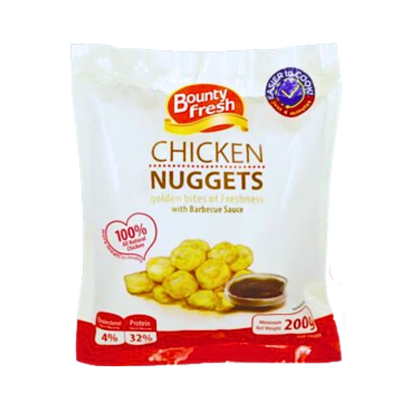Bounty Fresh Chicken Nuggets With Barbecue Sauce 200g