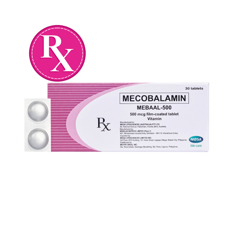Mebaal-500 Mecobalamin 500mcg Tablet