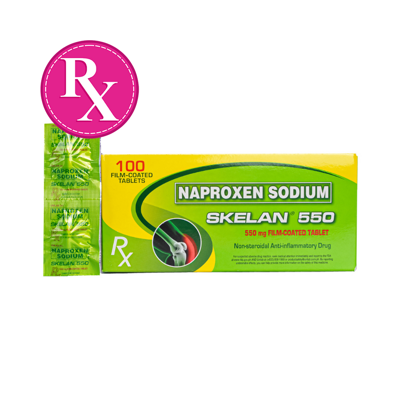Skelan 550 Naproxen Sodium 550mg Tablet