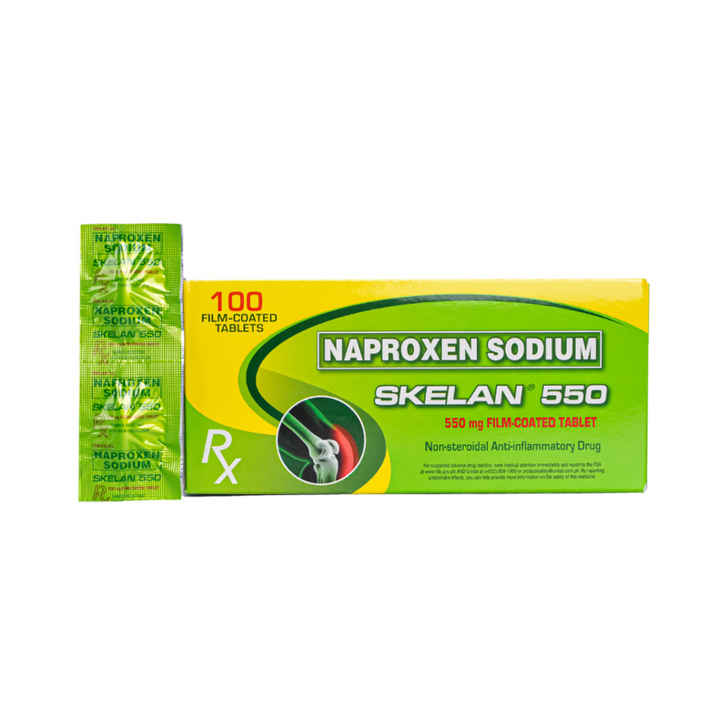 Skelan 550 Naproxen Sodium 550mg Tablet
