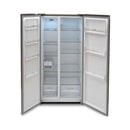 Fujidenzo HD Inverter Side by Side Refrigerator Stainless Steel 17 Cu. Ft.