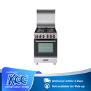 Tecnogas 4PC Gas Burners Cooking Range Full Stainless