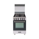 Tecnogas 4PC Gas Burners Cooking Range Full Stainless