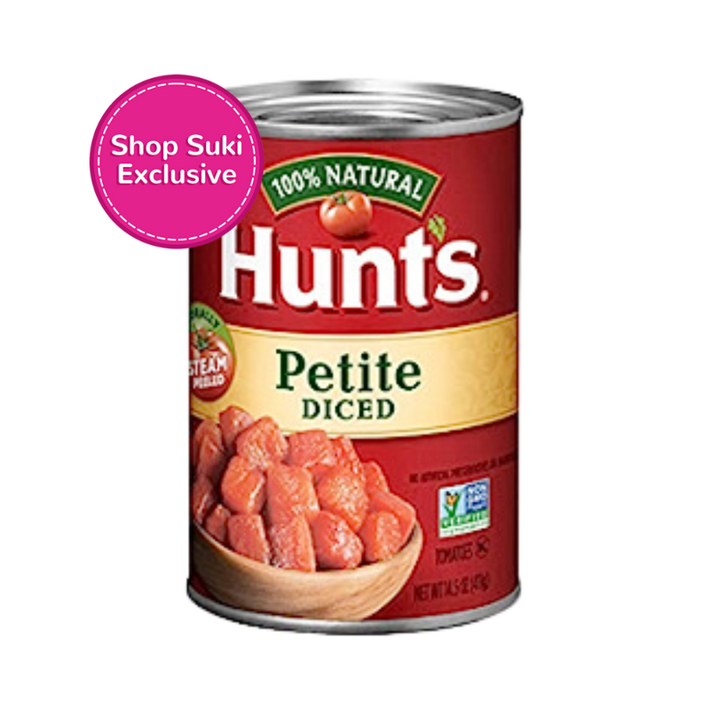 Hunt's Petite Diced Tomatoes 477g