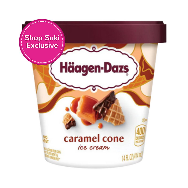 Haagen-Dazs Caramel Cone Ice Cream 414ml