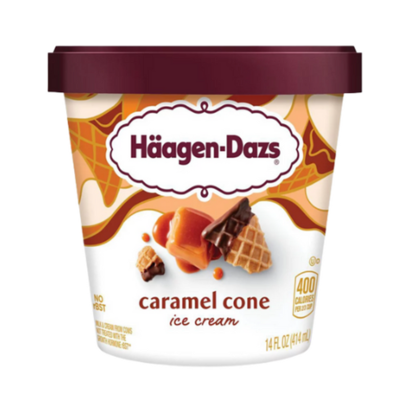 Haagen-Dazs Caramel Cone Ice Cream 414ml