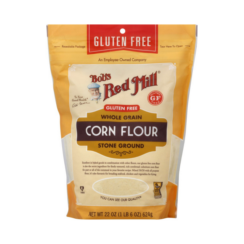 Bob's Red Mill Whole Grain Corn Flour 624g
