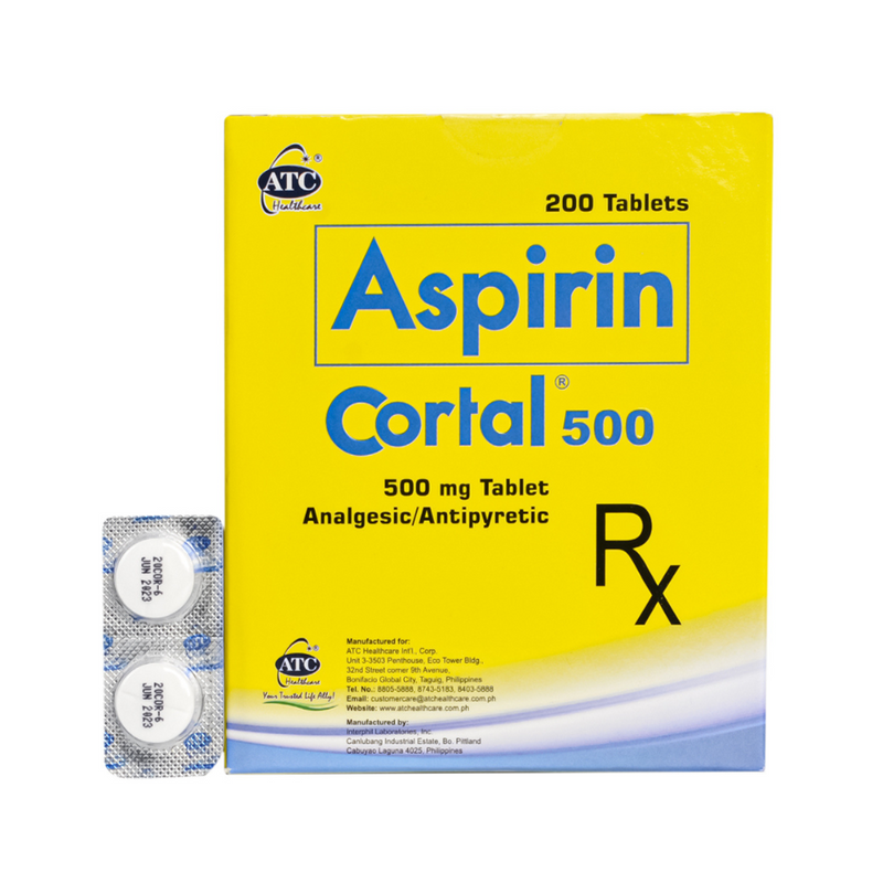 Cortal 500 Aspirin 500mg Tablet