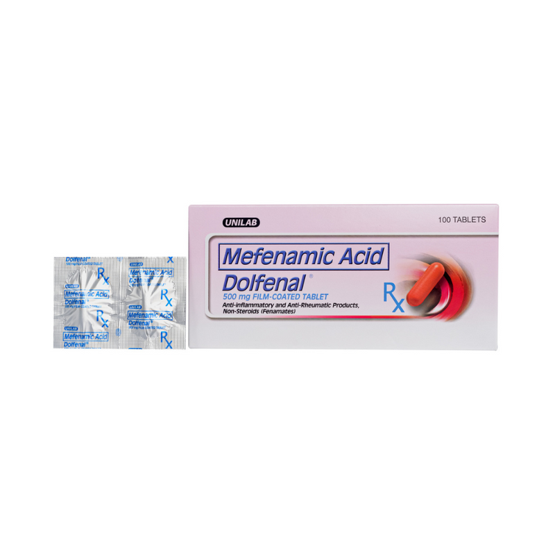 Dolfenal Mefenamic Acid 500mg Tablet